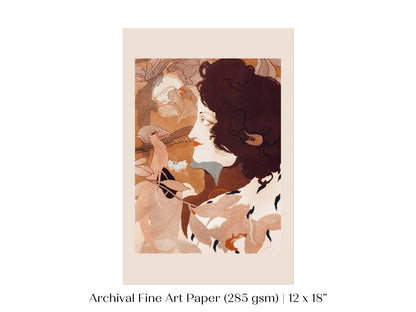 La Femme Fatale | P250 - Single Art Prints - Piccolo Fiore Prints