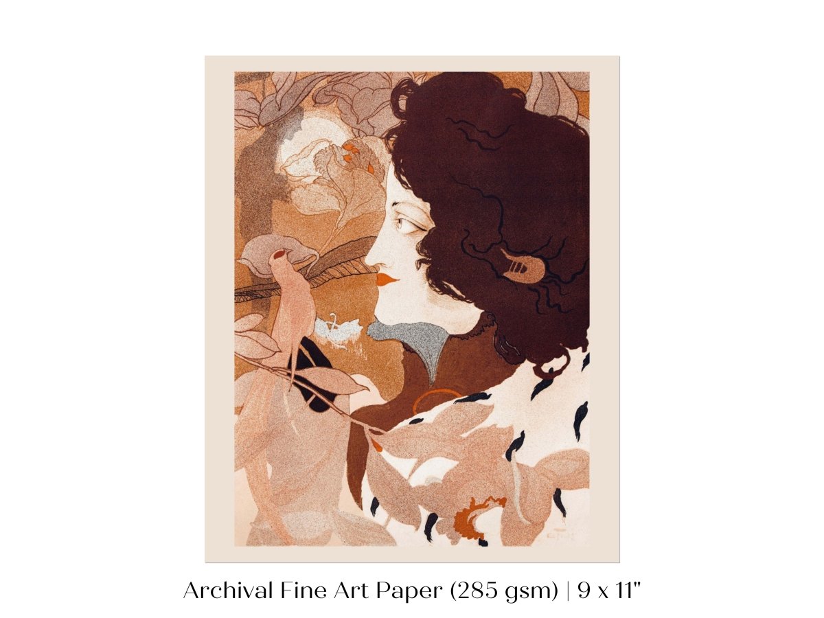 La Femme Fatale | P250 - Single Art Prints - Piccolo Fiore Prints