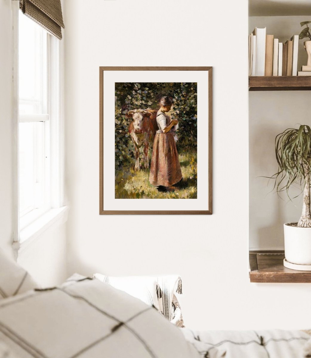La Vachère | P168 - Single Art Prints - Piccolo Fiore Prints