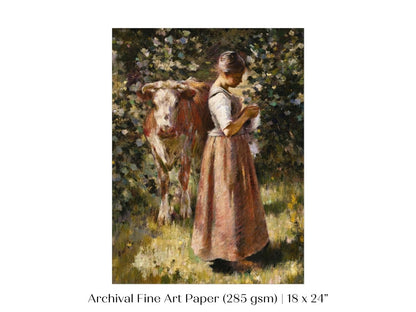 La Vachère | P168 - Single Art Prints - Piccolo Fiore Prints