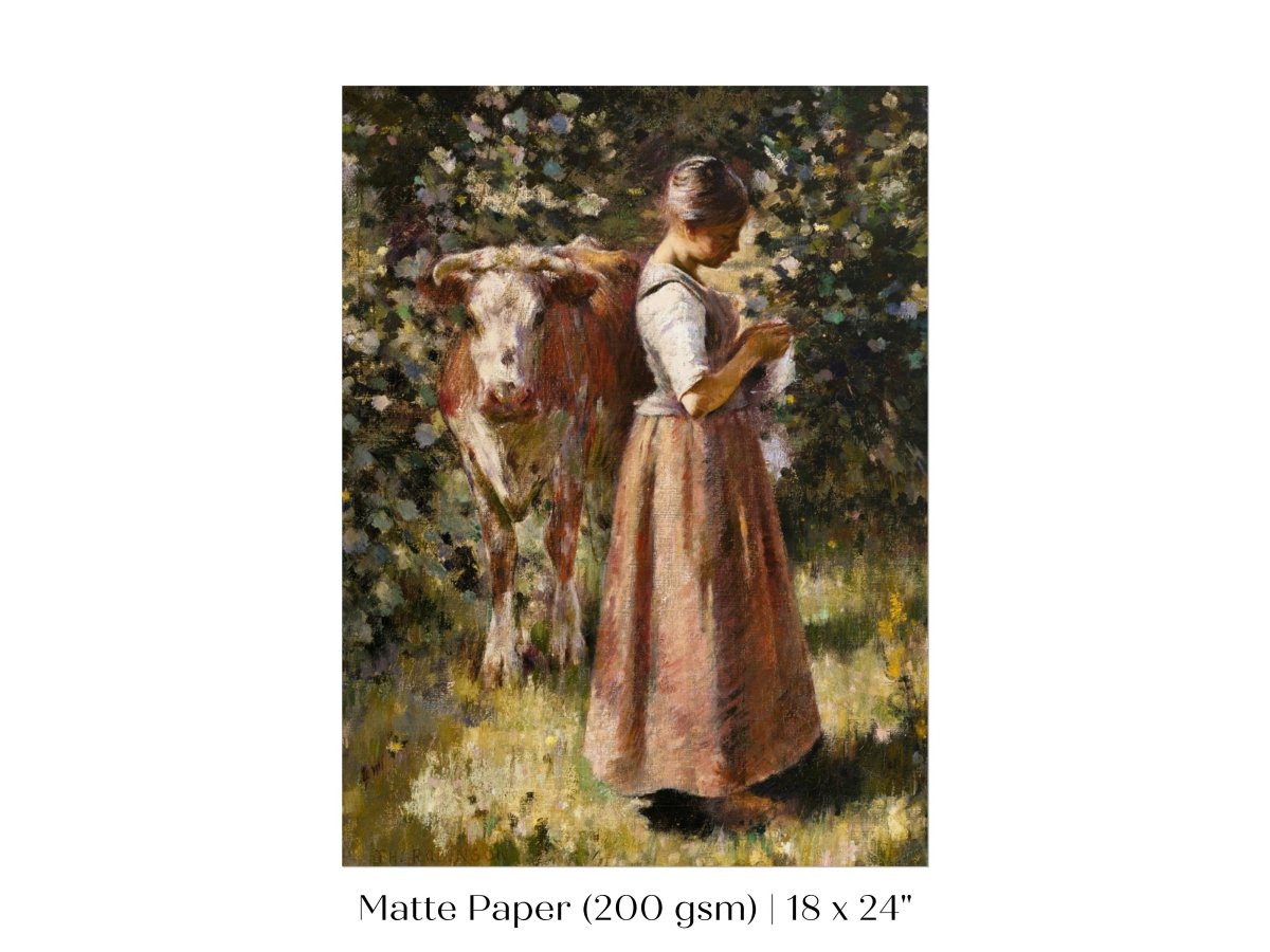 La Vachère | P168 - Single Art Prints - Piccolo Fiore Prints