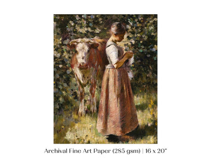 La Vachère | P168 - Single Art Prints - Piccolo Fiore Prints