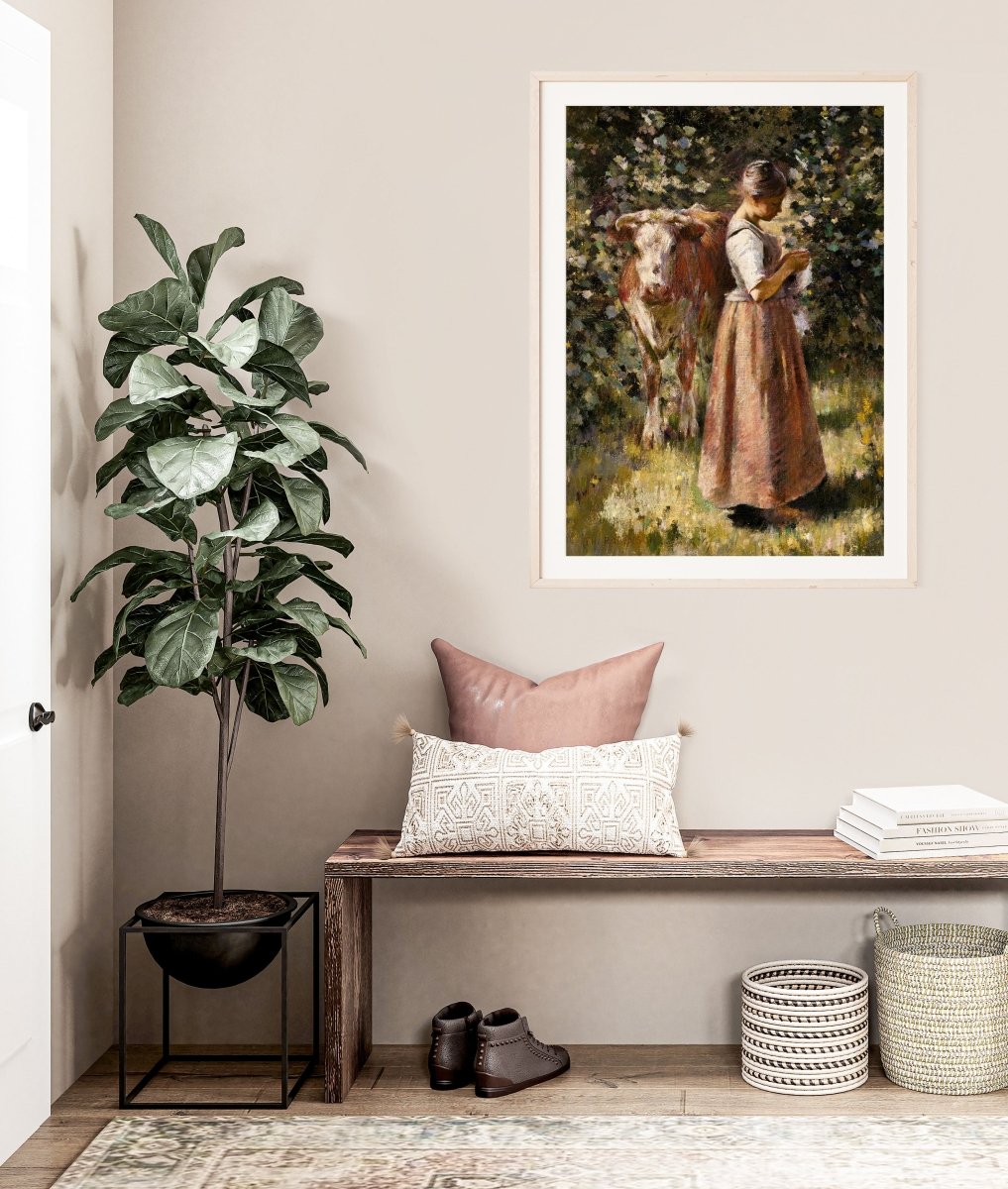 La Vachère | P168 - Single Art Prints - Piccolo Fiore Prints