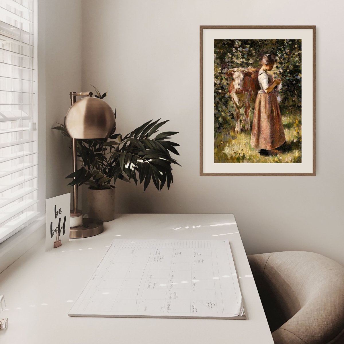 La Vachère | P168 - Single Art Prints - Piccolo Fiore Prints
