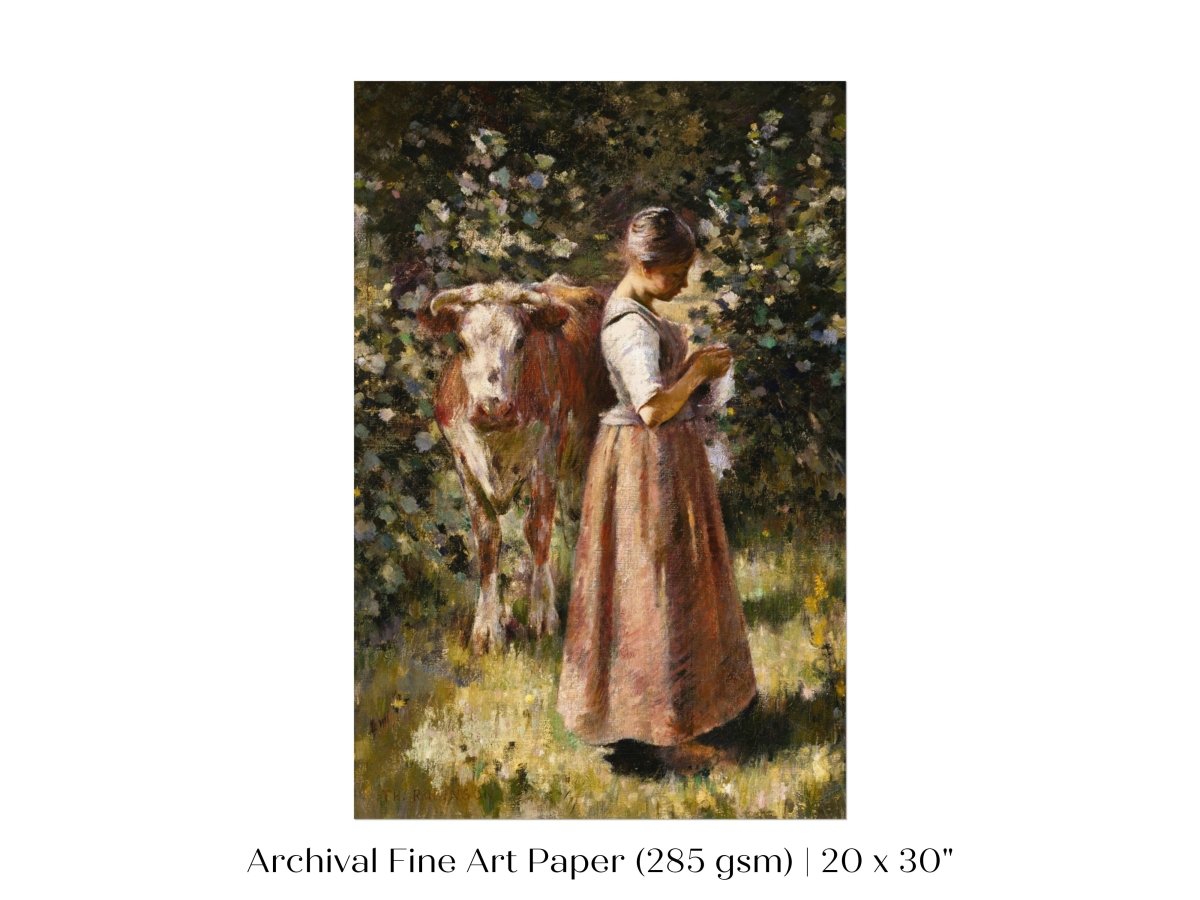 La Vachère | P168 - Single Art Prints - Piccolo Fiore Prints