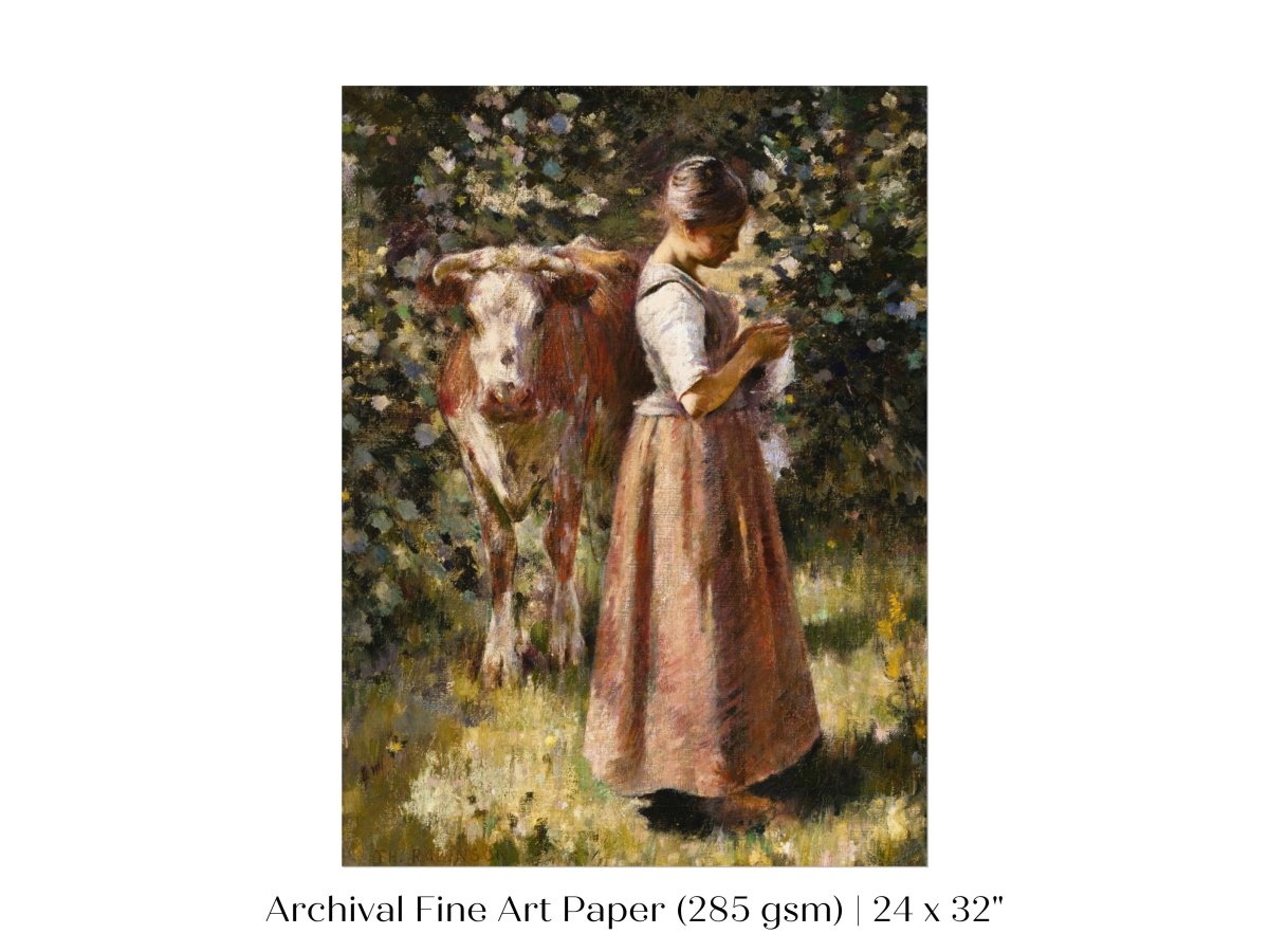 La Vachère | P168 - Single Art Prints - Piccolo Fiore Prints