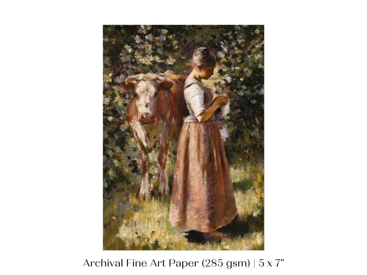 La Vachère | P168 - Single Art Prints - Piccolo Fiore Prints