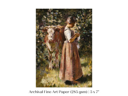 La Vachère | P168 - Single Art Prints - Piccolo Fiore Prints