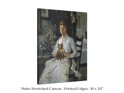Lady with a Dog | P343 - Single Art Prints - Piccolo Fiore Prints