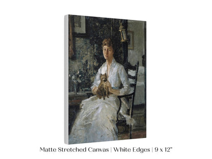 Lady with a Dog | P343 - Single Art Prints - Piccolo Fiore Prints