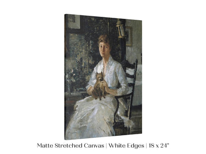 Lady with a Dog | P343 - Single Art Prints - Piccolo Fiore Prints