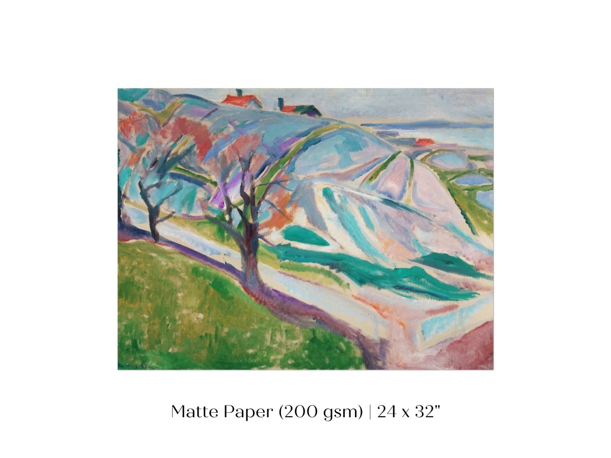 Landscape of Kragerø | P32 - Single Art Prints - Piccolo Fiore Prints