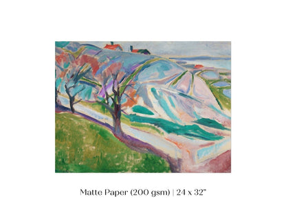 Landscape of Kragerø | P32 - Single Art Prints - Piccolo Fiore Prints