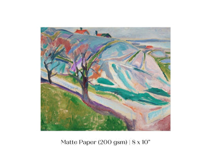 Landscape of Kragerø | P32 - Single Art Prints - Piccolo Fiore Prints