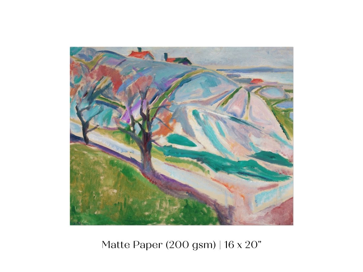 Landscape of Kragerø | P32 - Single Art Prints - Piccolo Fiore Prints