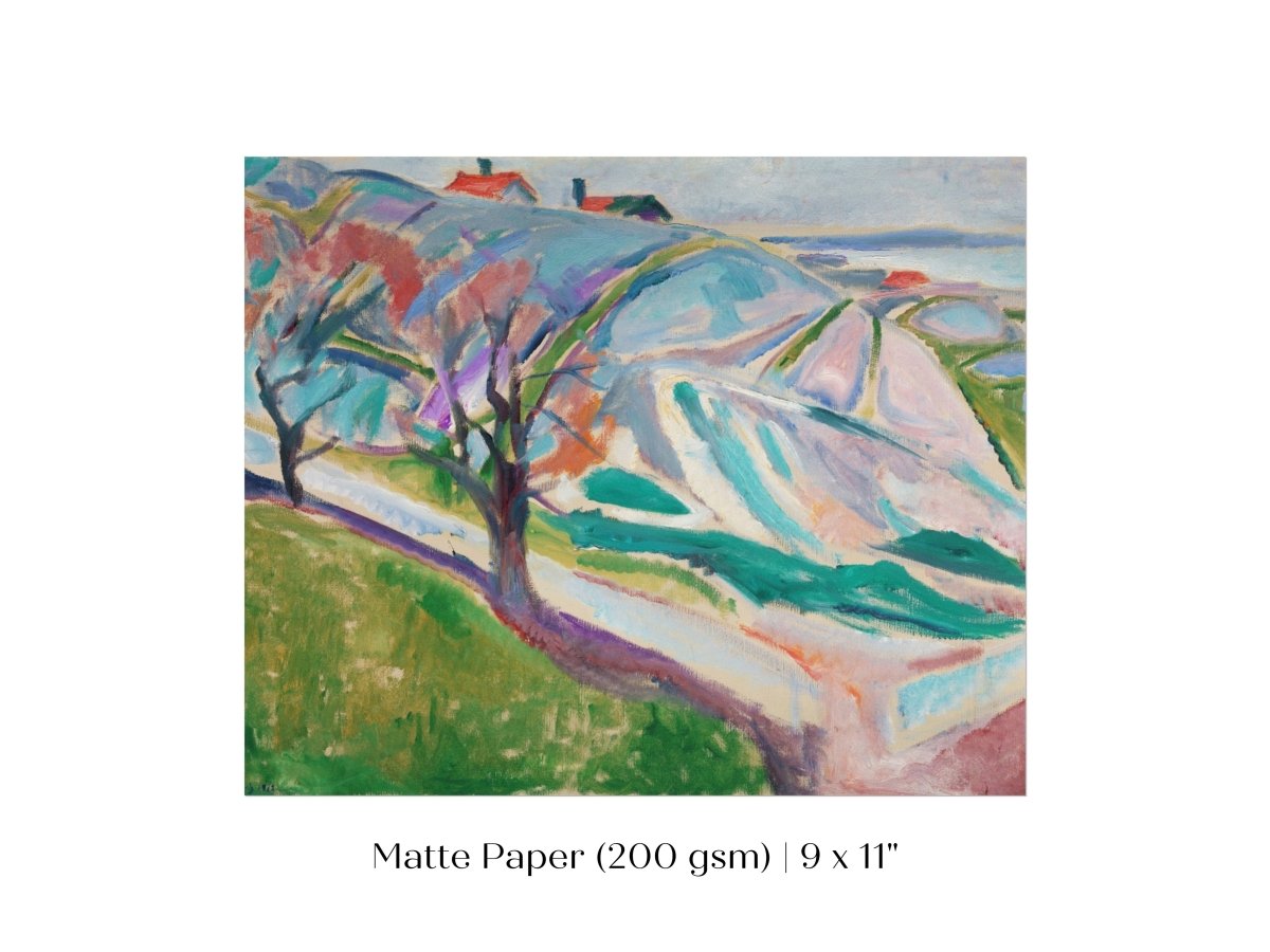 Landscape of Kragerø | P32 - Single Art Prints - Piccolo Fiore Prints