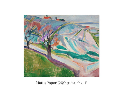 Landscape of Kragerø | P32 - Single Art Prints - Piccolo Fiore Prints