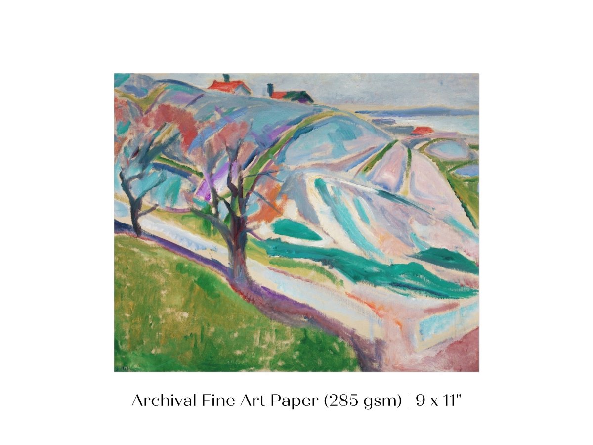 Landscape of Kragerø | P32 - Single Art Prints - Piccolo Fiore Prints