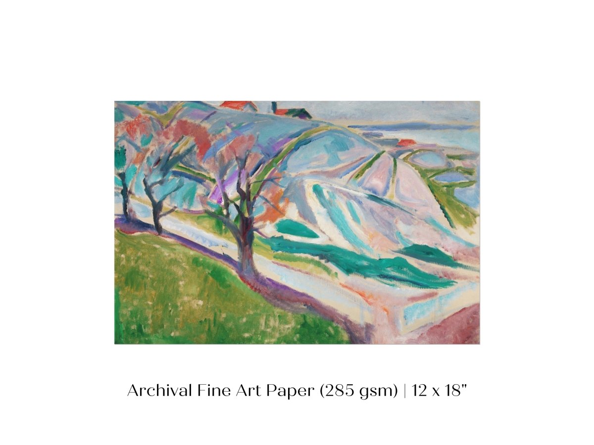 Landscape of Kragerø | P32 - Single Art Prints - Piccolo Fiore Prints
