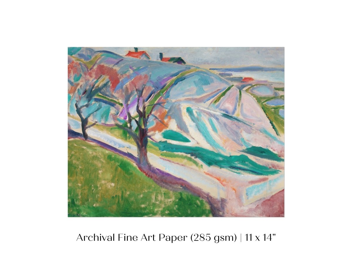 Landscape of Kragerø | P32 - Single Art Prints - Piccolo Fiore Prints