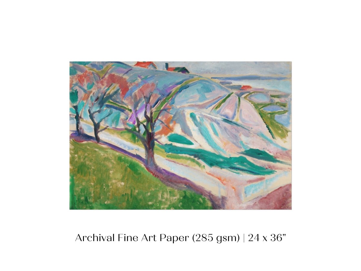 Landscape of Kragerø | P32 - Single Art Prints - Piccolo Fiore Prints