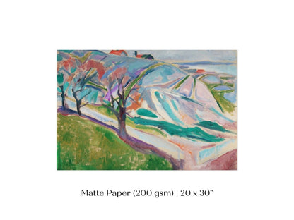 Landscape of Kragerø | P32 - Single Art Prints - Piccolo Fiore Prints