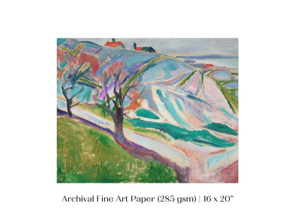 Landscape of Kragerø | P32 - Single Art Prints - Piccolo Fiore Prints