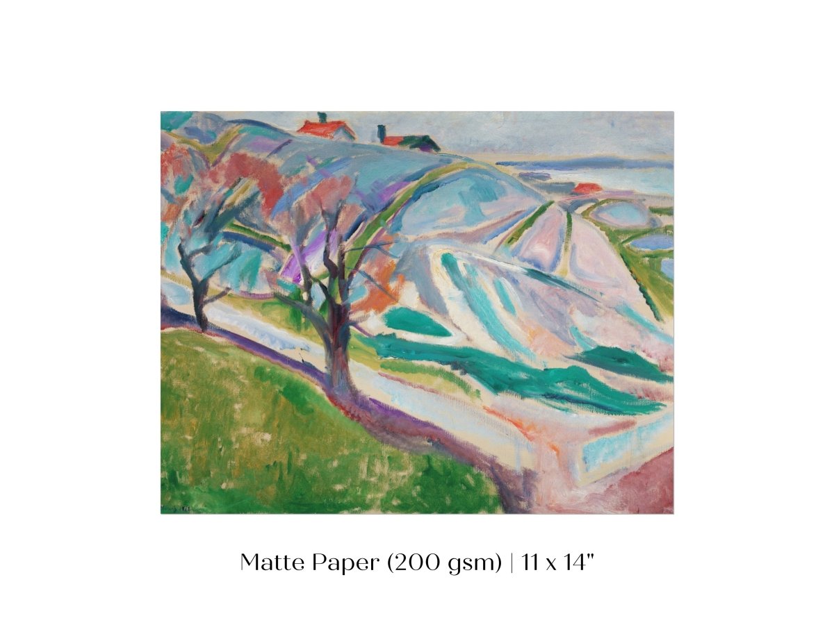 Landscape of Kragerø | P32 - Single Art Prints - Piccolo Fiore Prints