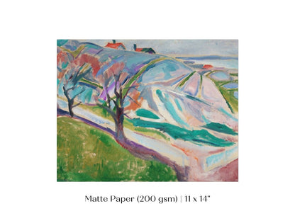 Landscape of Kragerø | P32 - Single Art Prints - Piccolo Fiore Prints