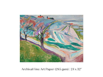 Landscape of Kragerø | P32 - Single Art Prints - Piccolo Fiore Prints