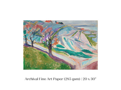 Landscape of Kragerø | P32 - Single Art Prints - Piccolo Fiore Prints