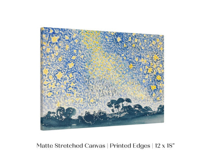 Landscape with Stars | P60 - Single Art Prints - Piccolo Fiore Prints