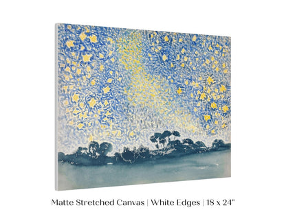 Landscape with Stars | P60 - Single Art Prints - Piccolo Fiore Prints