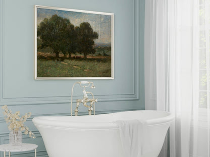 Landscape with Trees | P346 - Single Art Prints - Piccolo Fiore Prints