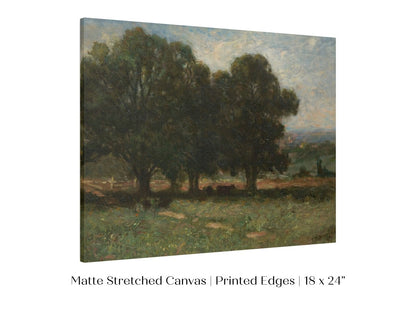 Landscape with Trees | P346 - Single Art Prints - Piccolo Fiore Prints