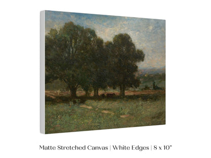 Landscape with Trees | P346 - Single Art Prints - Piccolo Fiore Prints