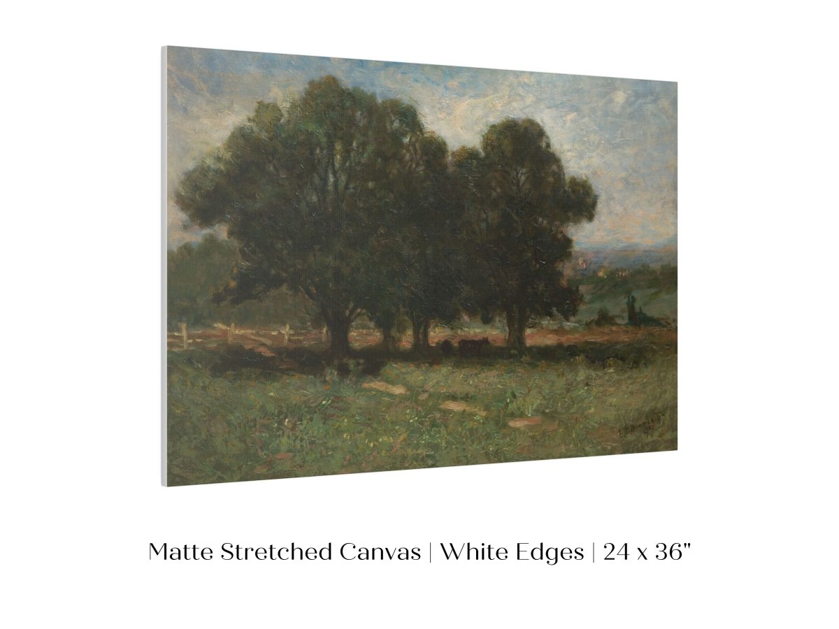 Landscape with Trees | P346 - Single Art Prints - Piccolo Fiore Prints