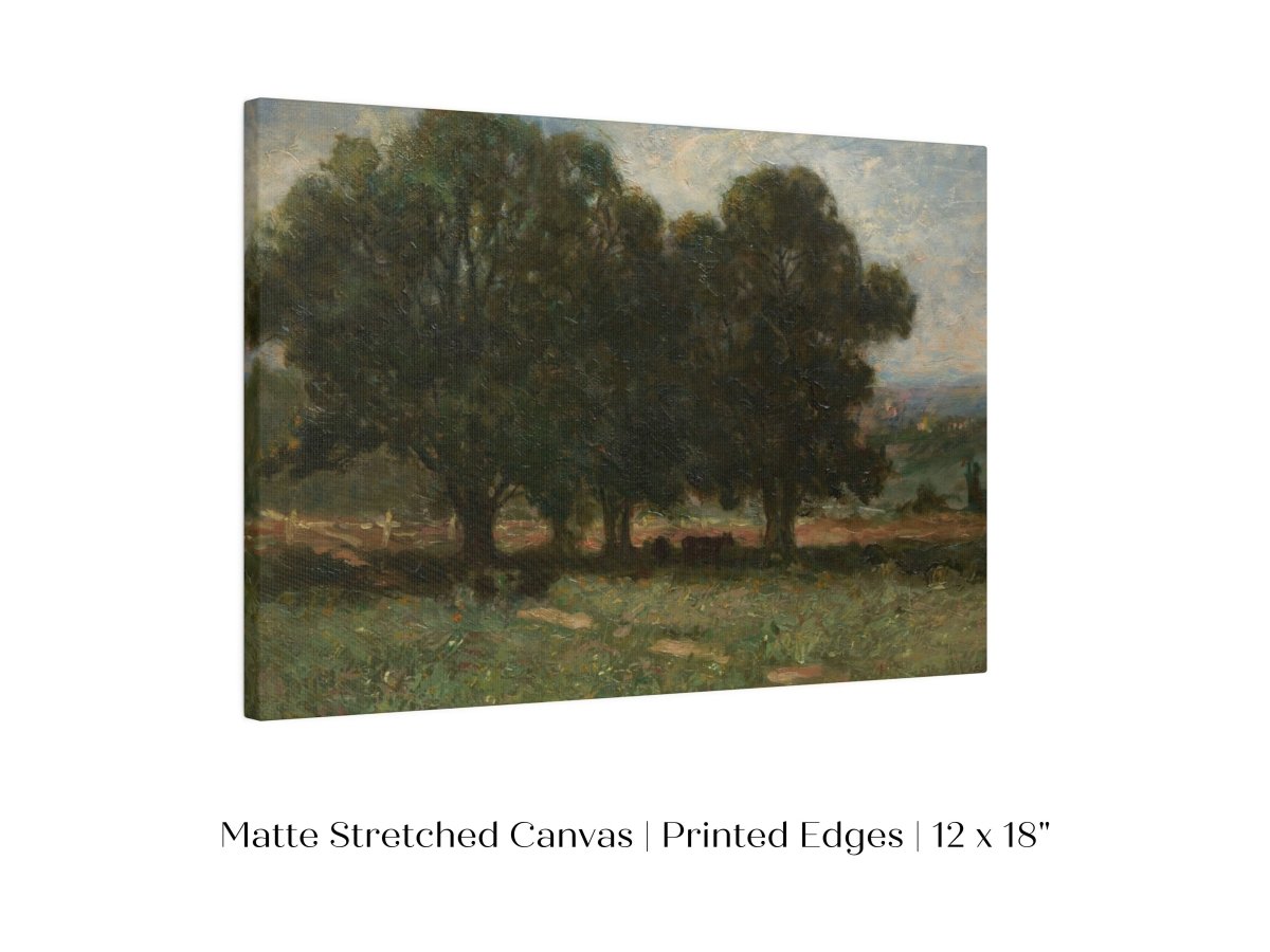 Landscape with Trees | P346 - Single Art Prints - Piccolo Fiore Prints