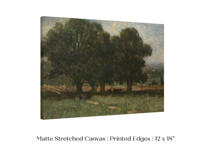 Landscape with Trees | P346 - Single Art Prints - Piccolo Fiore Prints