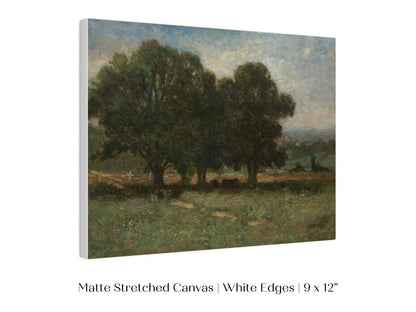 Landscape with Trees | P346 - Single Art Prints - Piccolo Fiore Prints