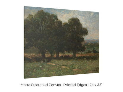 Landscape with Trees | P346 - Single Art Prints - Piccolo Fiore Prints