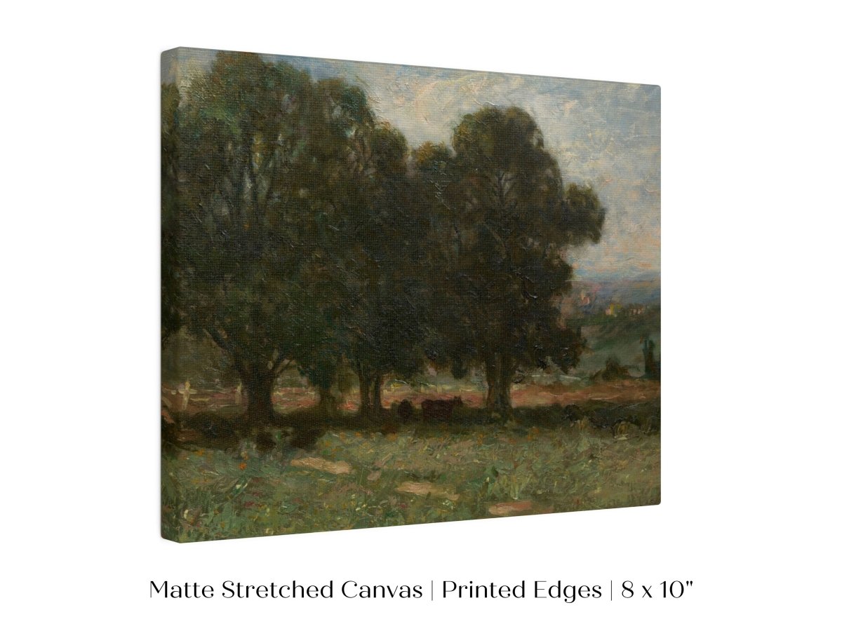 Landscape with Trees | P346 - Single Art Prints - Piccolo Fiore Prints