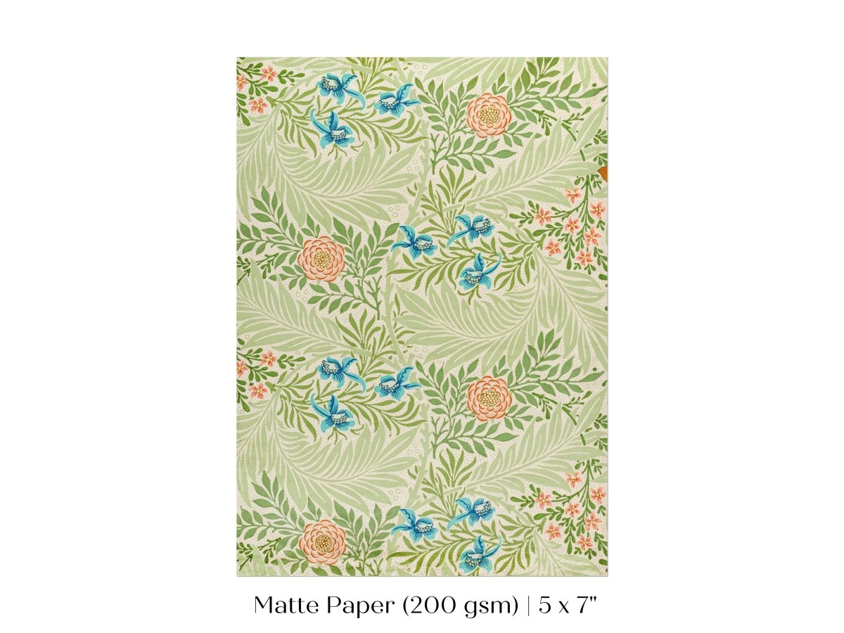 Larkspur | William Morris | P261 - Single Art Prints - Piccolo Fiore Prints