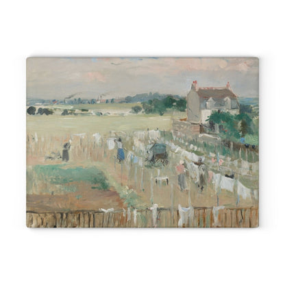 Laundry Day | Glass Chopping Board - Glass Chopping Board - Piccolo Fiore Prints