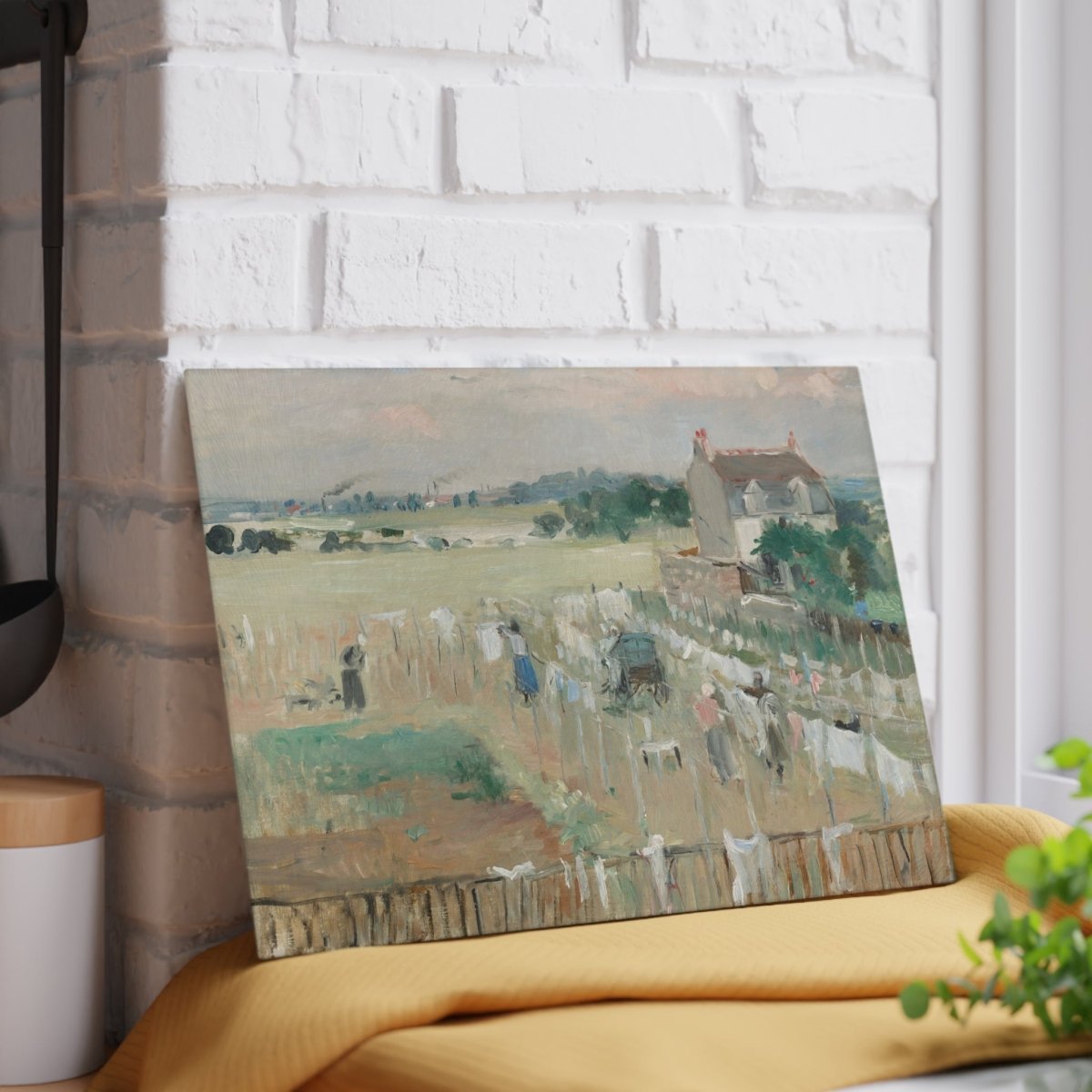 Laundry Day | Glass Chopping Board - Glass Chopping Board - Piccolo Fiore Prints
