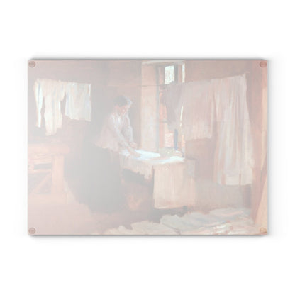 Laundry Room | Glass Chopping Board - Glass Chopping Board - Piccolo Fiore Prints