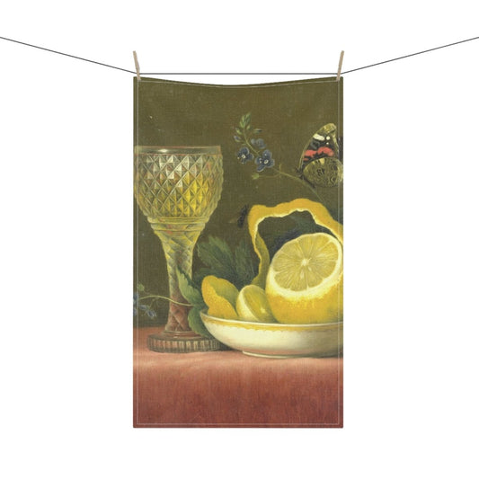Lemon and Butterfly | Tea Towel - Tea Towel - Piccolo Fiore Prints
