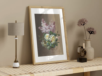 Lilac and Beige | Gallery Wall Set | 3 Prints | S7 - 1.3 - Gallery Wall Set - Piccolo Fiore Prints
