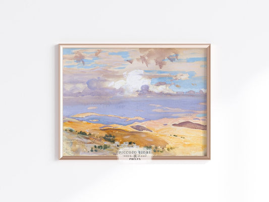 Lilac Sunset | P272 - Single Art Prints - Piccolo Fiore Prints