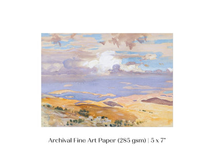 Lilac Sunset | P272 - Single Art Prints - Piccolo Fiore Prints